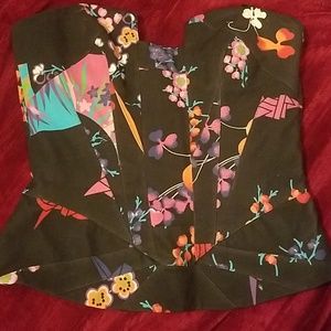 VERSACE FOR H&M BUSTIER SIZE 4